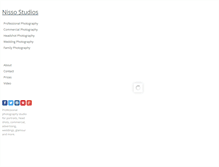 Tablet Screenshot of nissostudios.com